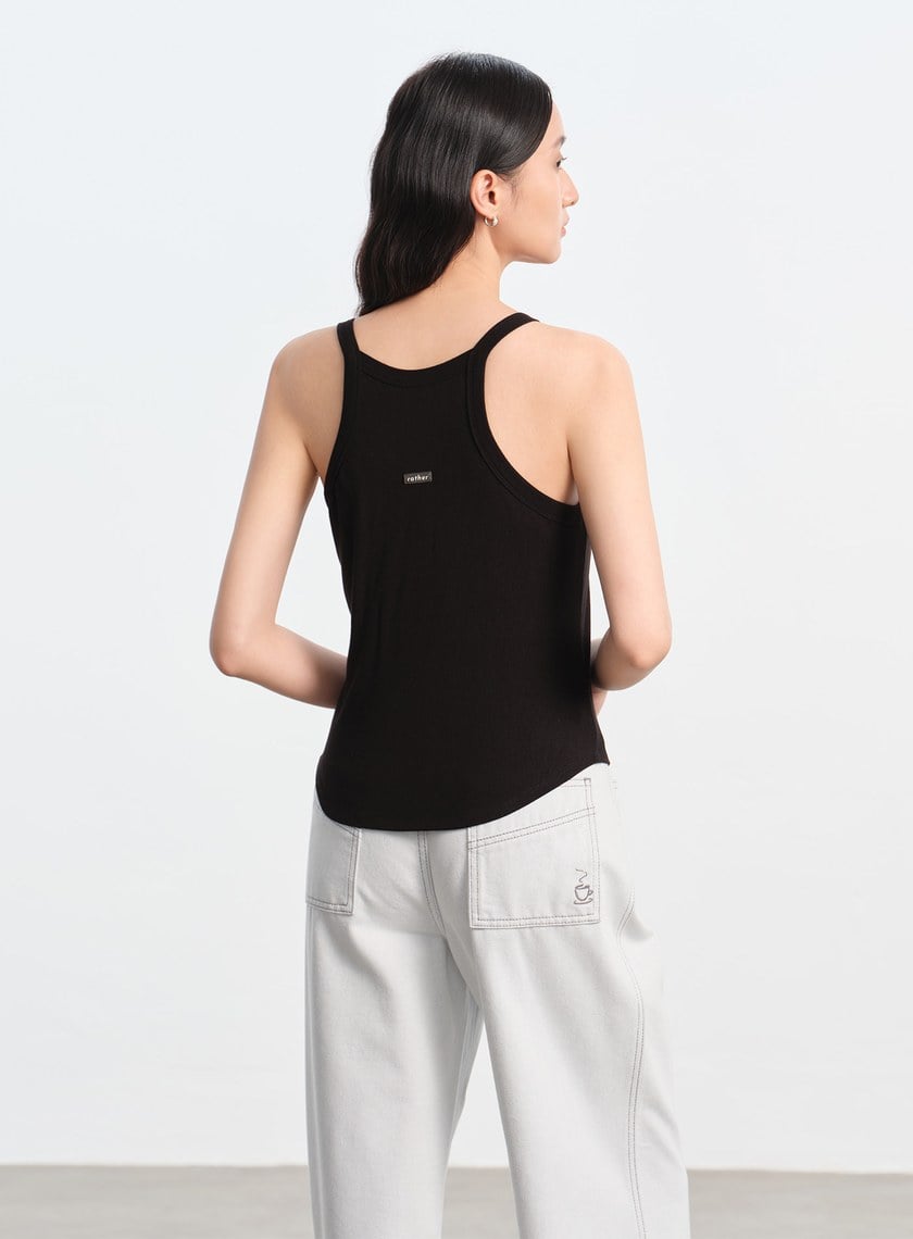 慵懶削肩Bra Top