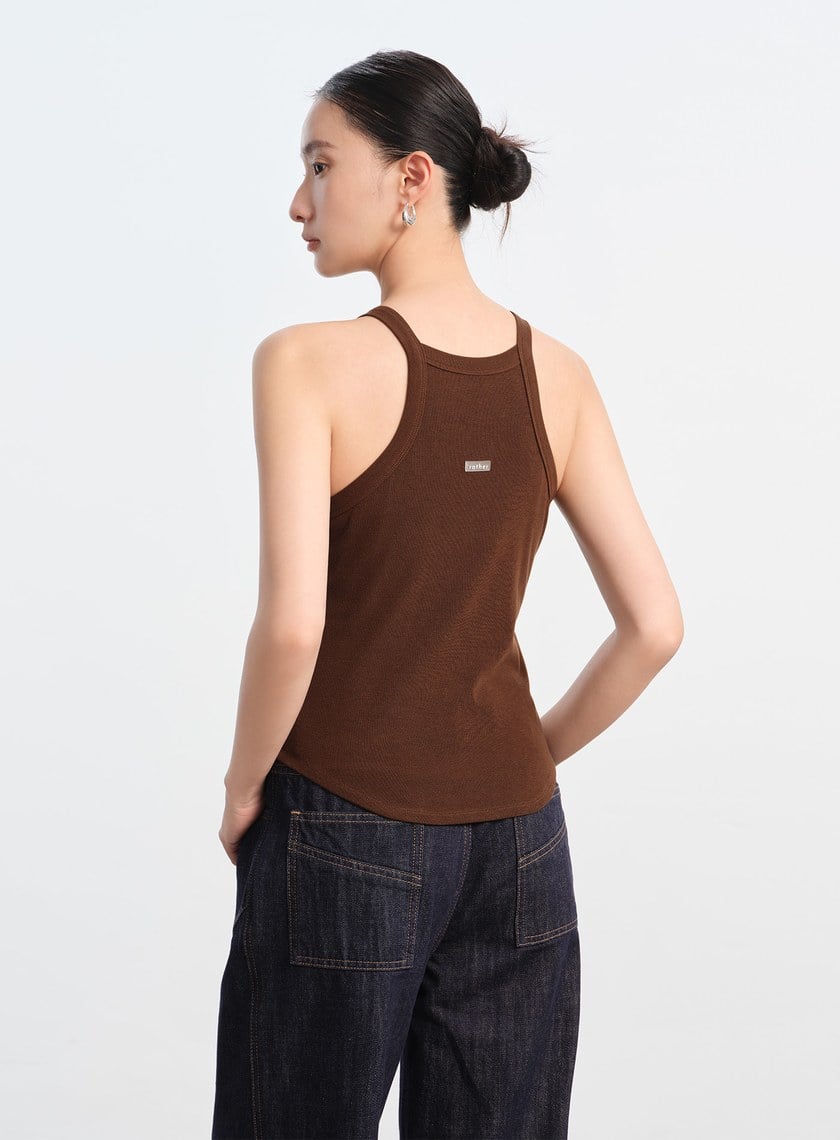 慵懶削肩Bra Top
