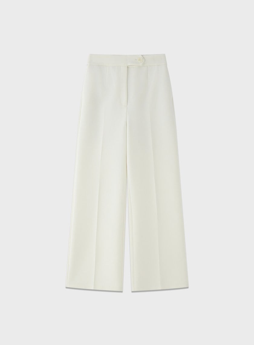 挺廓感高腰西裝寬褲