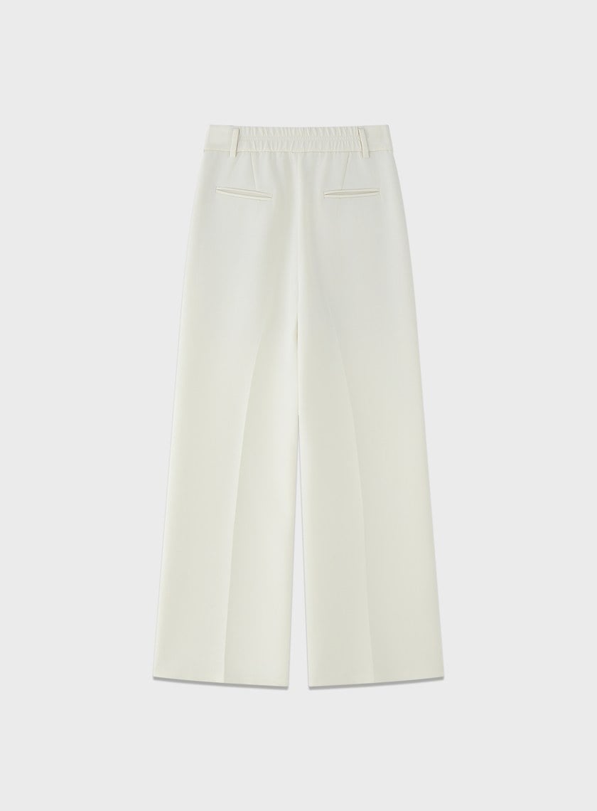 挺廓感高腰西裝寬褲