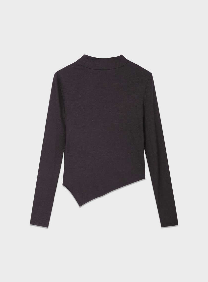 簍空造型感修身上衣