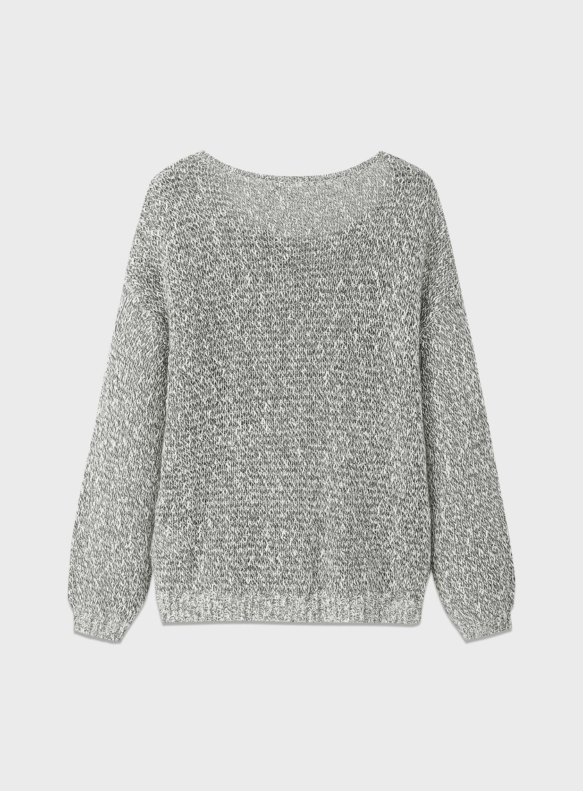 北歐風慵懶毛絨針織上衣