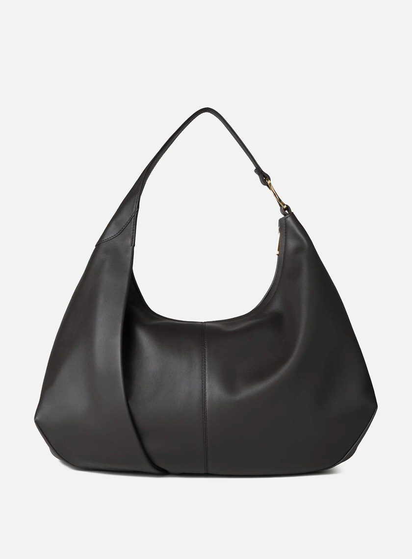 FEMANCE_Wander Hobo 不對稱慵懶感皮革托特包