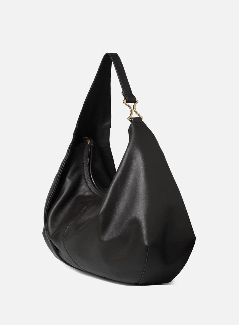 FEMANCE_Wander Hobo 不對稱慵懶感皮革托特包