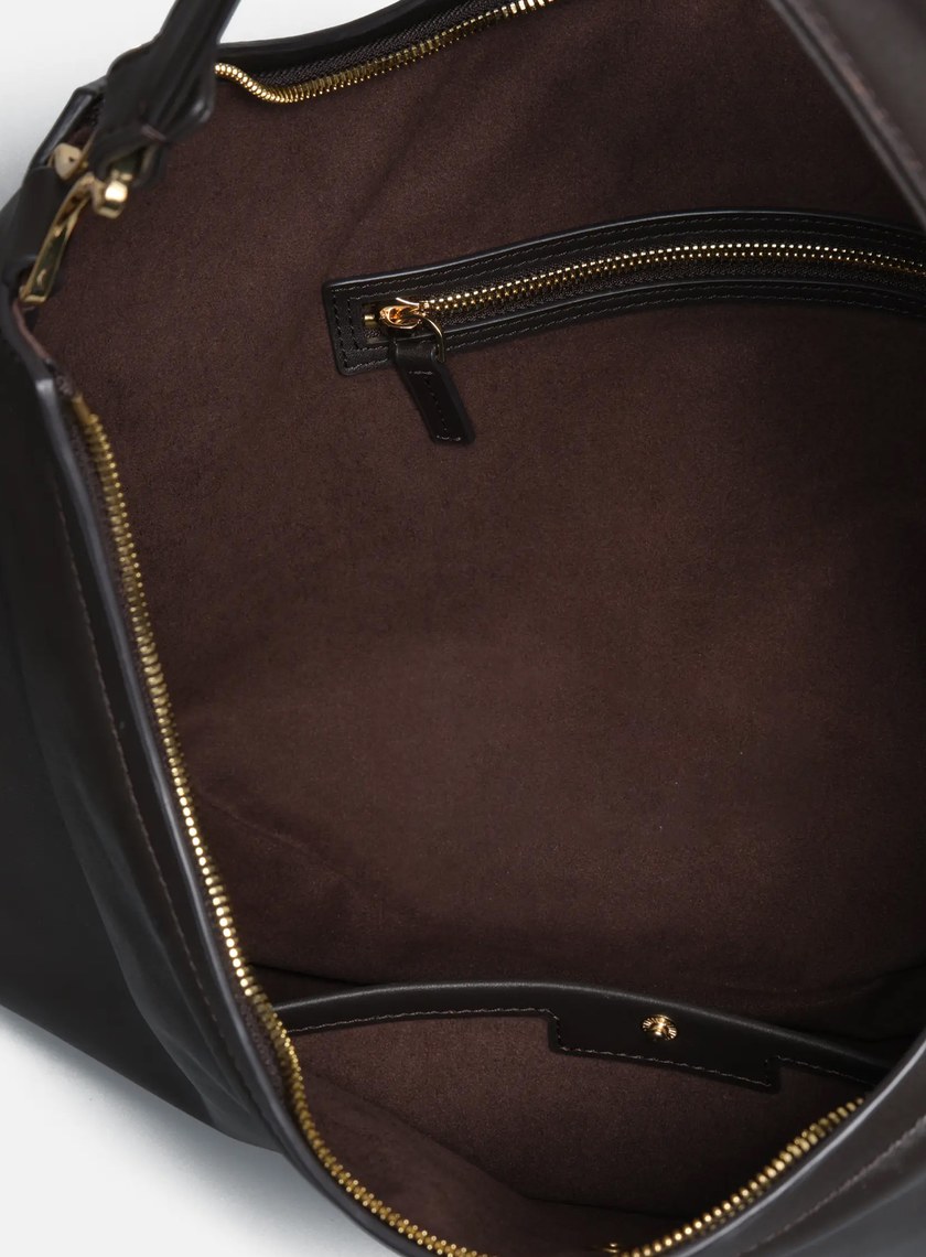 FEMANCE_Wander Hobo 不對稱慵懶感皮革托特包