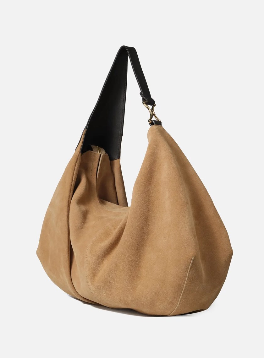 FEMANCE_Wander Hobo 不對稱慵懶感麂皮托特包