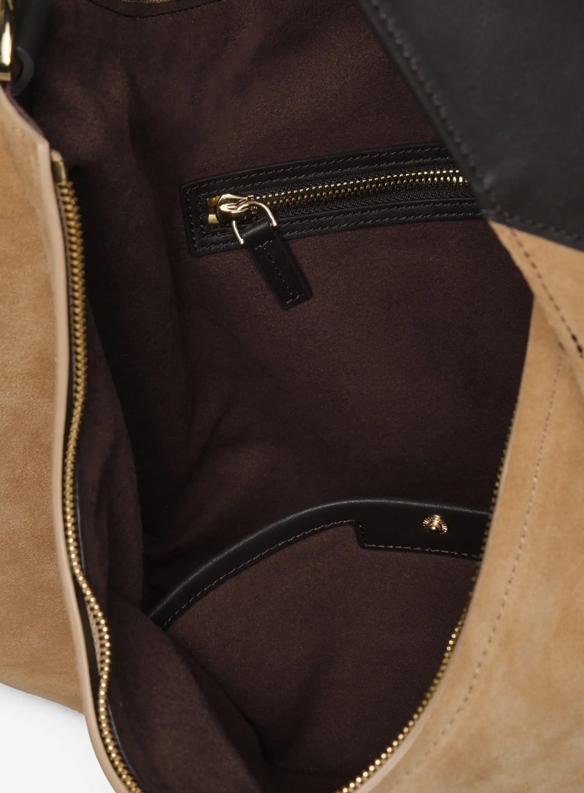 FEMANCE_Wander Hobo 不對稱慵懶感麂皮托特包