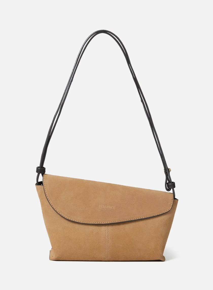 FEMANCE_Lympia Pouch 不對稱簡約麂皮多way包