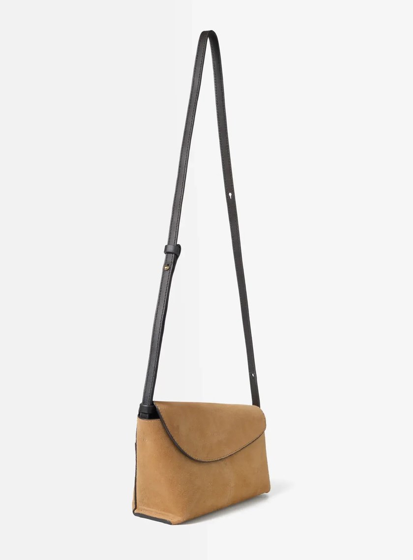 FEMANCE_Lympia Pouch 不對稱簡約麂皮多way包