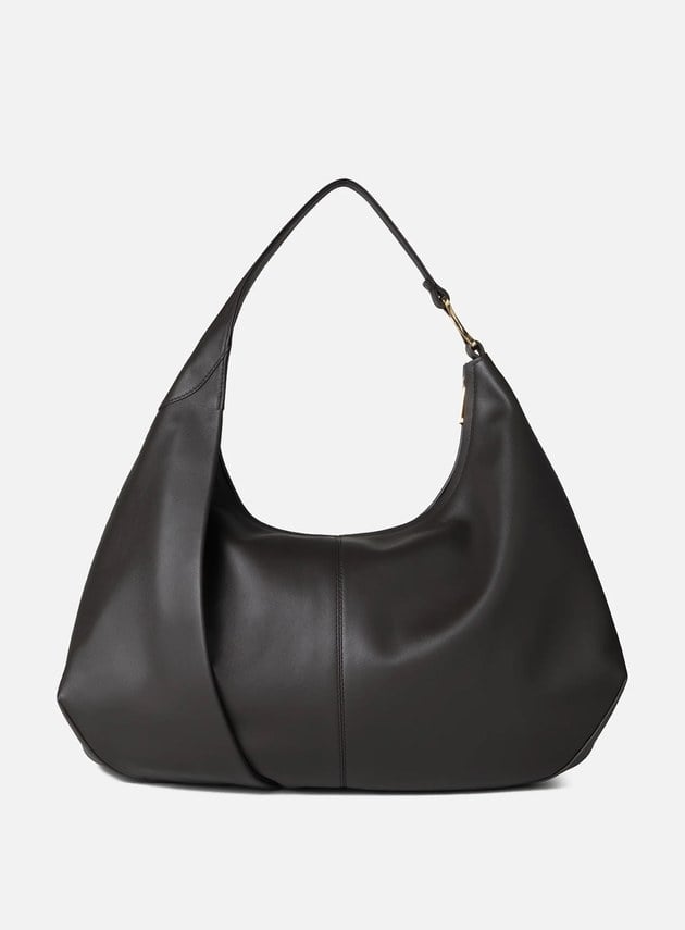 FEMANCE_Wander Hobo 不對稱慵懶感皮革托特包